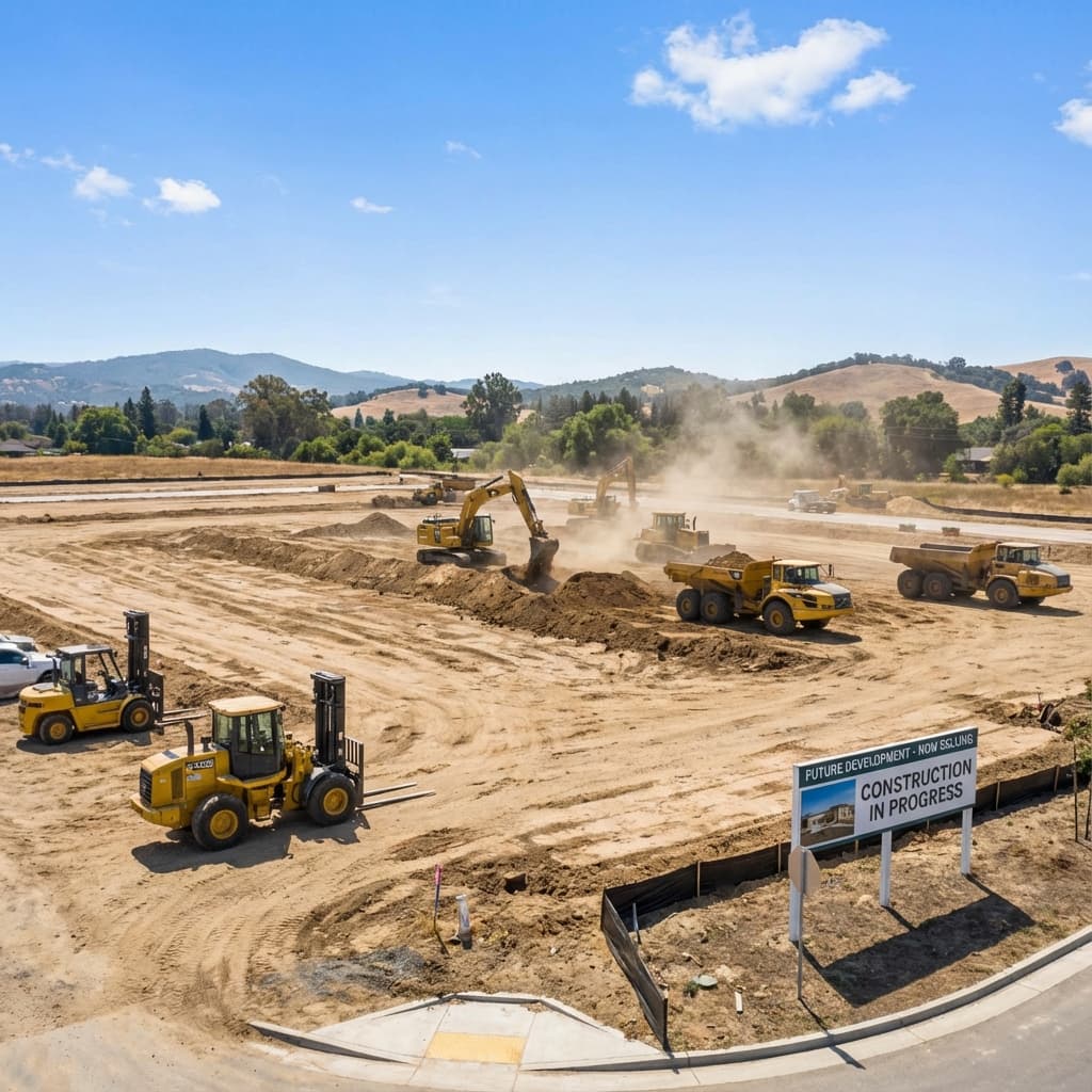 Construction on vacant land